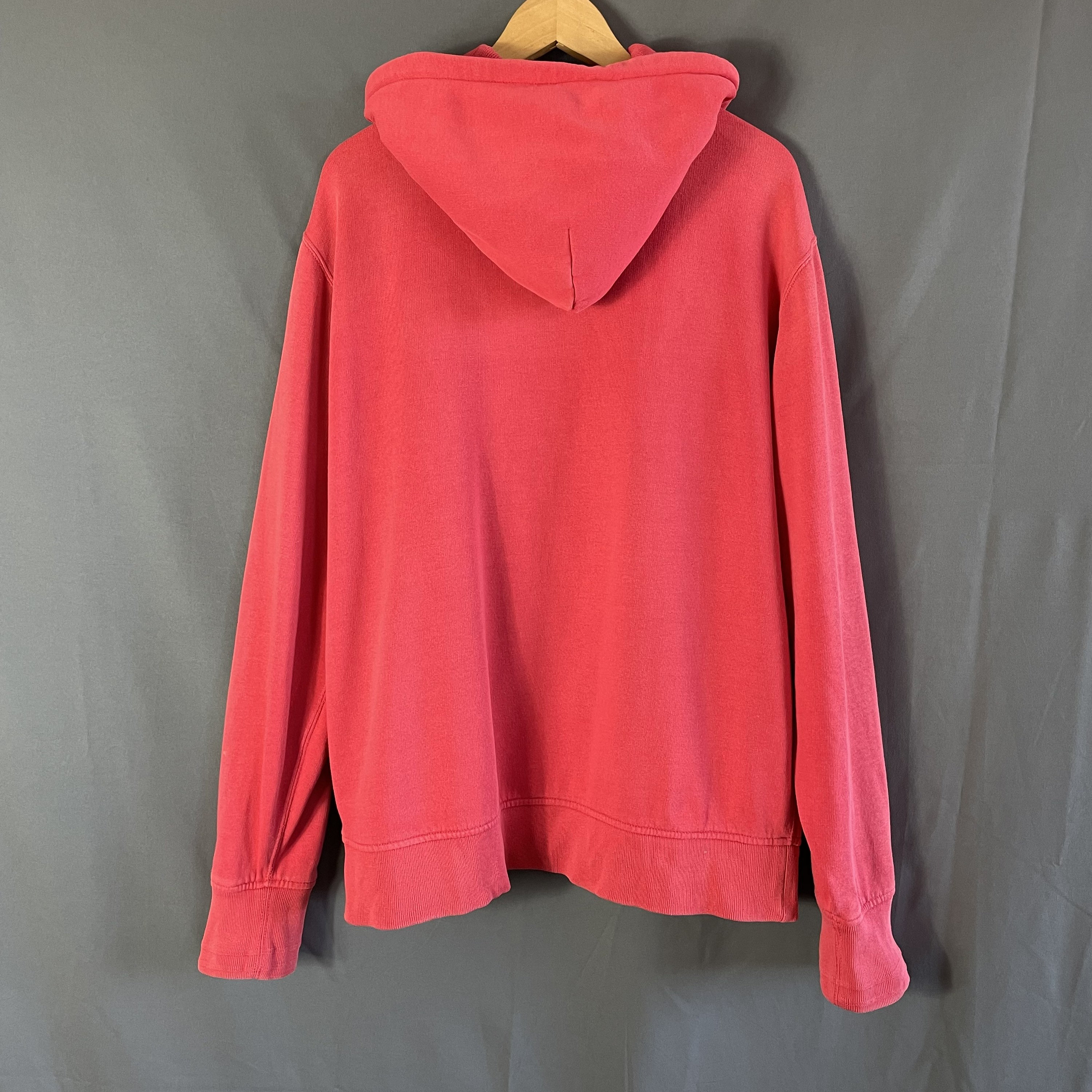 Vintage POLO RL Ralph Lauren Red Zip up Hoody Man, Woman