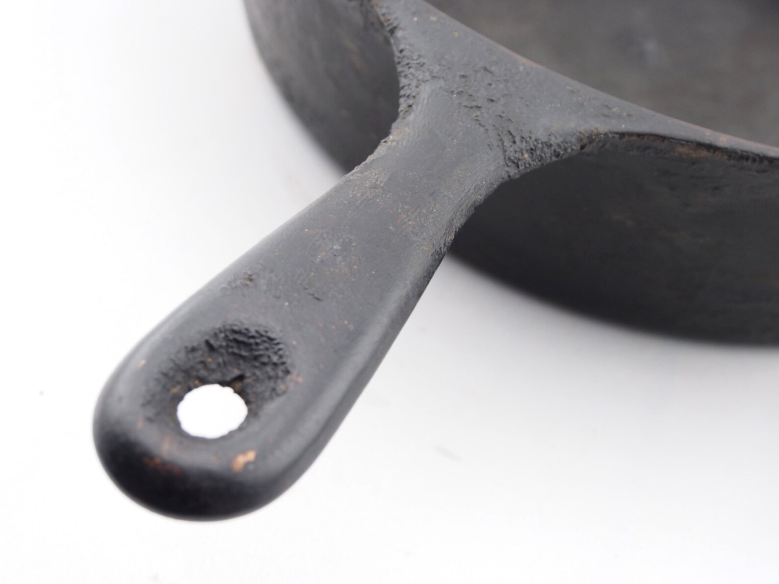 Vintage Unmarked Cast Iron Skillet. Was_37.00 Etsy