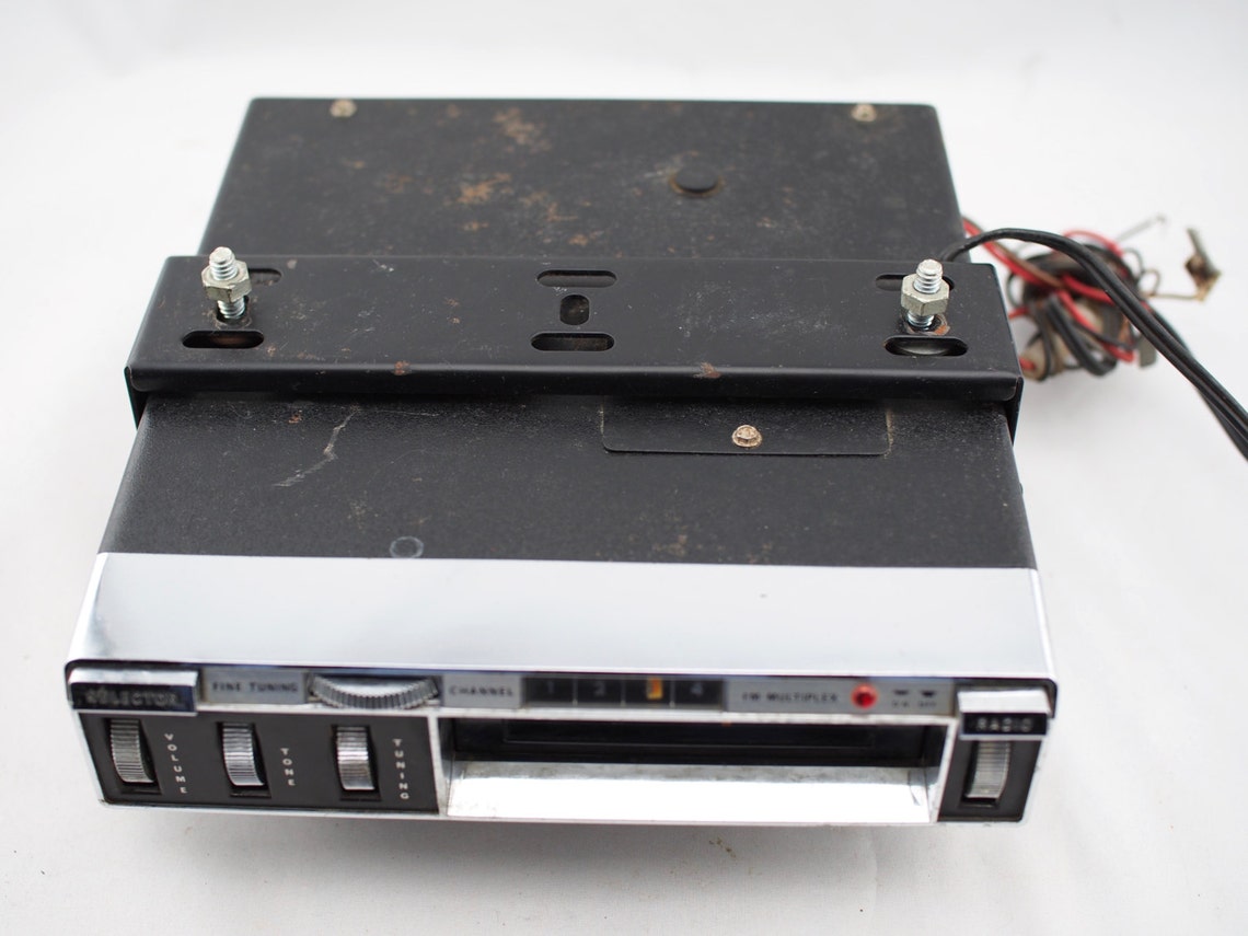 Vintage Car Radio with 8 track player Mono Stereo Etsy