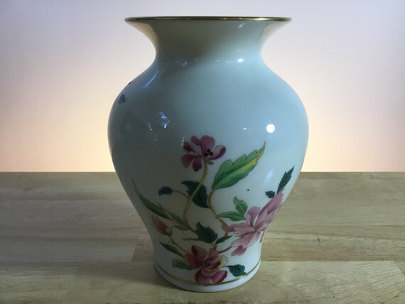 Lenox Vase Lenox Gold Trim Lenox Flower Vase Lenox Gift Etsy