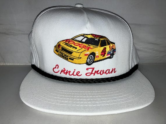 Vintage Ernie Irvan Kodak Racing Snapback Hat Cap 90s Nascar Made