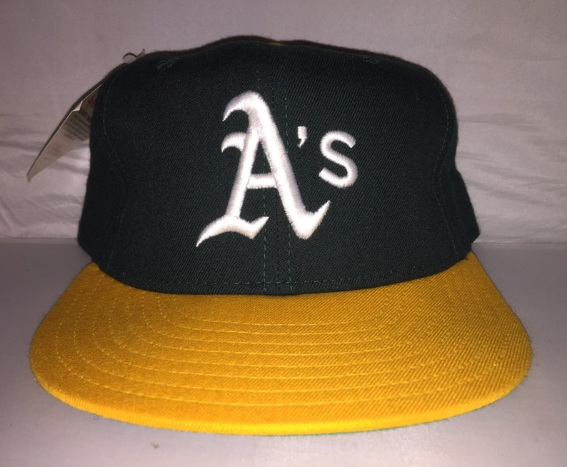 Vintage Oakland A's Athletics New Era Fitted Hat Cap Size Etsy