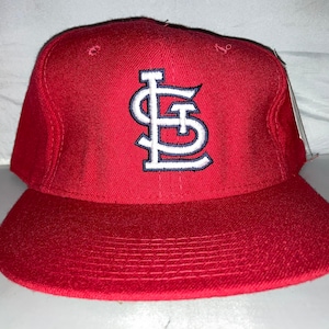 Vintage St. Louis Cardinals New Era Fitted hat cap size 7 3/4 nwot MLB pro model diamond collection 90s