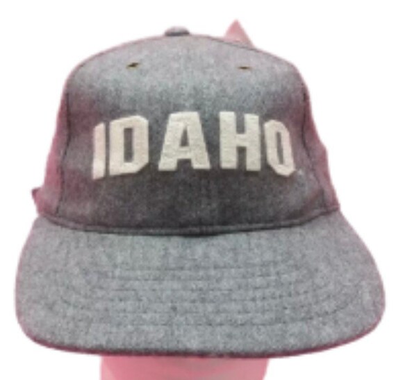 Vintage University of Idaho Vandals Strapback Hat Cap NCAA College Deadstock