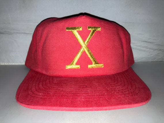 Vintage Malcolm X Snapback Hat Cap Rare 90s Civil Rights Blm