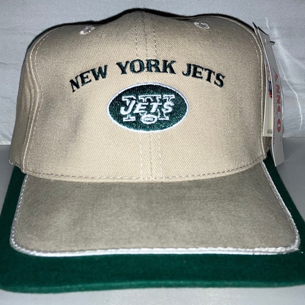 Vintage New York Jets Strapback hat cap rare Nfl football aaron rogers Annco deadstock nwt