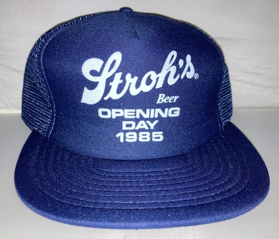 Vintage Strohs Beer 1985 Opening Day Detroit Tigers Snapback - Etsy ...
