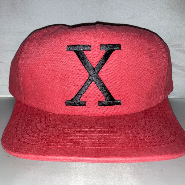 Vintage Malcolm X Snapback hat cap rare 90s civil rights blm spike lee og