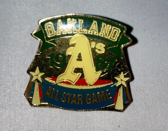 Vintage 1987 All Star Game Oakland A’s Athletics … - image 1