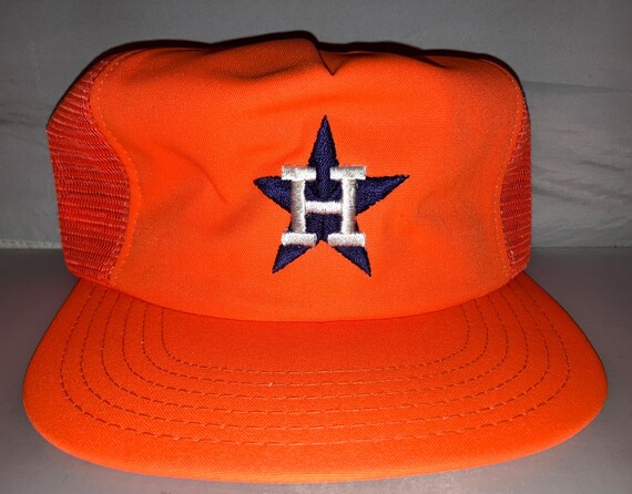 Vintage Houston Astros Snapback Hat Cap Rare 80s 90s