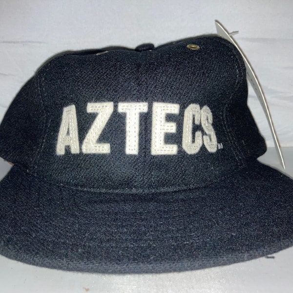 Vintage San Diego State University Aztecs  Strapback hat cap NCAA College deadstock football American Needle
