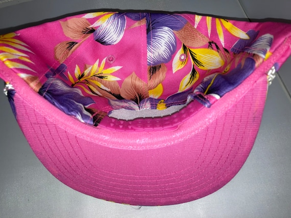 Vintage Hawaiian Floral Snapback hat cap nwot dea… - image 2