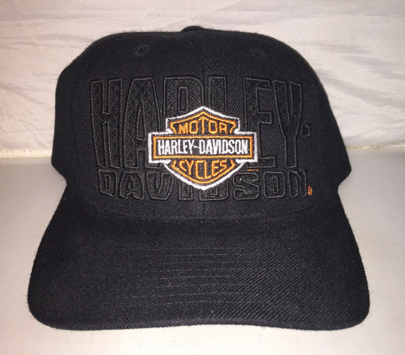 Vintage Harley Davidson Snapback hat cap rare 90s deadstock Etsy