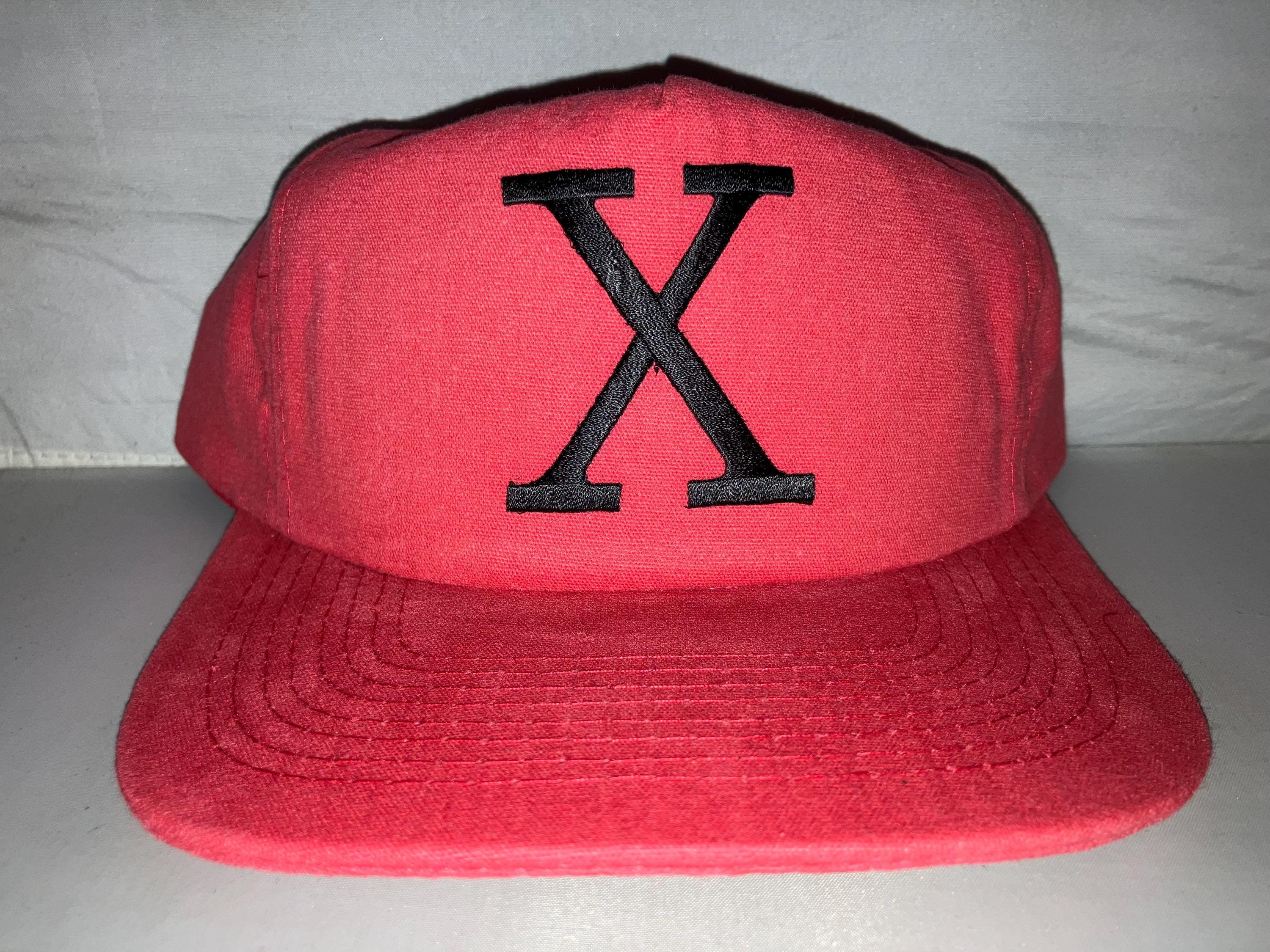 Vintage Malcolm X Snapback Hat Cap Rare 90s Hip Hop Rap