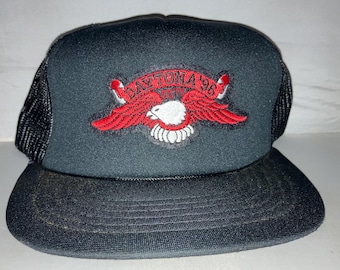 Vintage 1996 Daytona Bike Week Trucker Snapback hat cap rare 90s harley Motorcycle mc