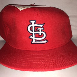 Vintage St. Louis Cardinals New Era Fitted hat cap size 7 3/4 nwot MLB pro model diamond collection 90s