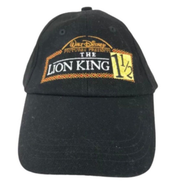 Vintage Lion King 1 1/2 Movie Rare Strapback Dad Hat Cap Rare 90s World Disneyland Simba