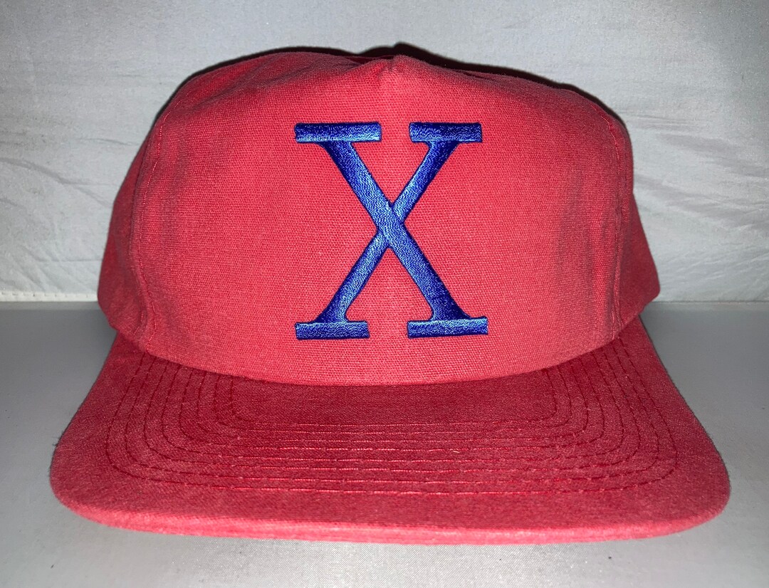 vintage malcolm x pin stripe snapback hat Cap Blm Vtg 80s