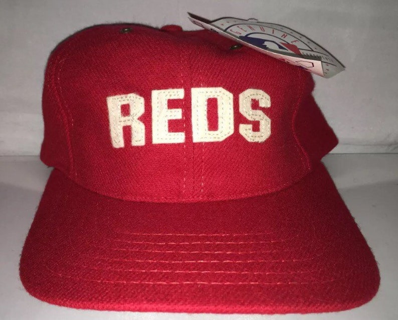 Vintage Cincinnati Reds Strapback hat cap American Needle MLB Etsy