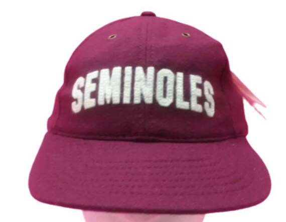 Vintage Florida State Seminoles Strapback Hat Cap Rare 90s Deadstock NCAA College Football American Needle