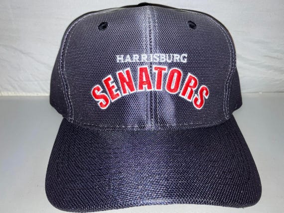 Vintage Harrisburg Senators Snapback Hat Cap Rare Milb Minor