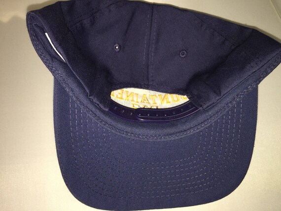 Vintage West Virginia Mountaineers Snapback hat c… - image 2