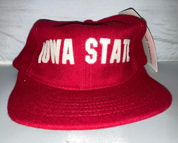 Vintage Iowa State Cyclones Strapback hat cap rare 90s deadstock NCAA  College Football american needle