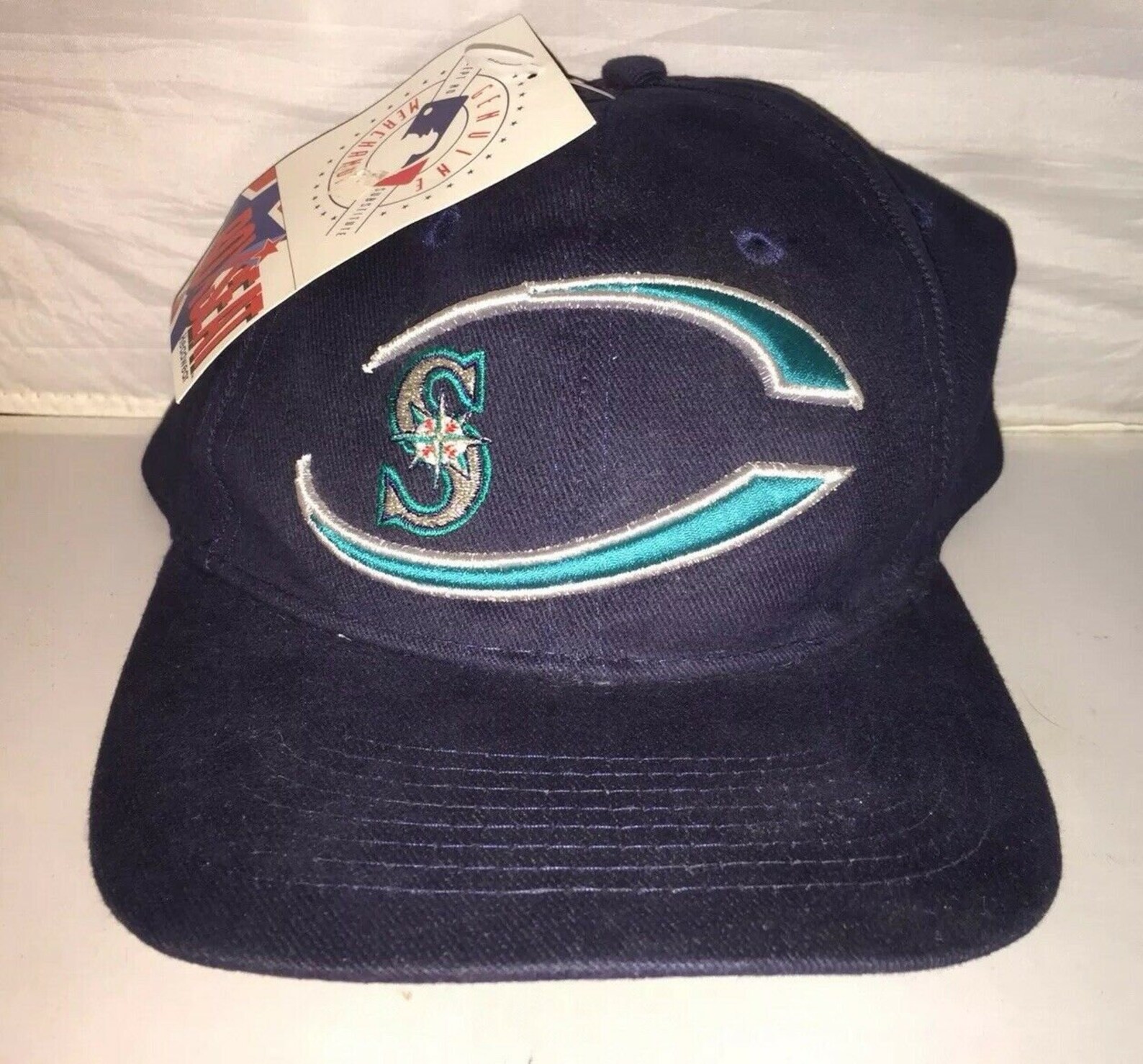 Vintage Seattle Mariners adjustable dad hat cap rare 90s MLB Etsy