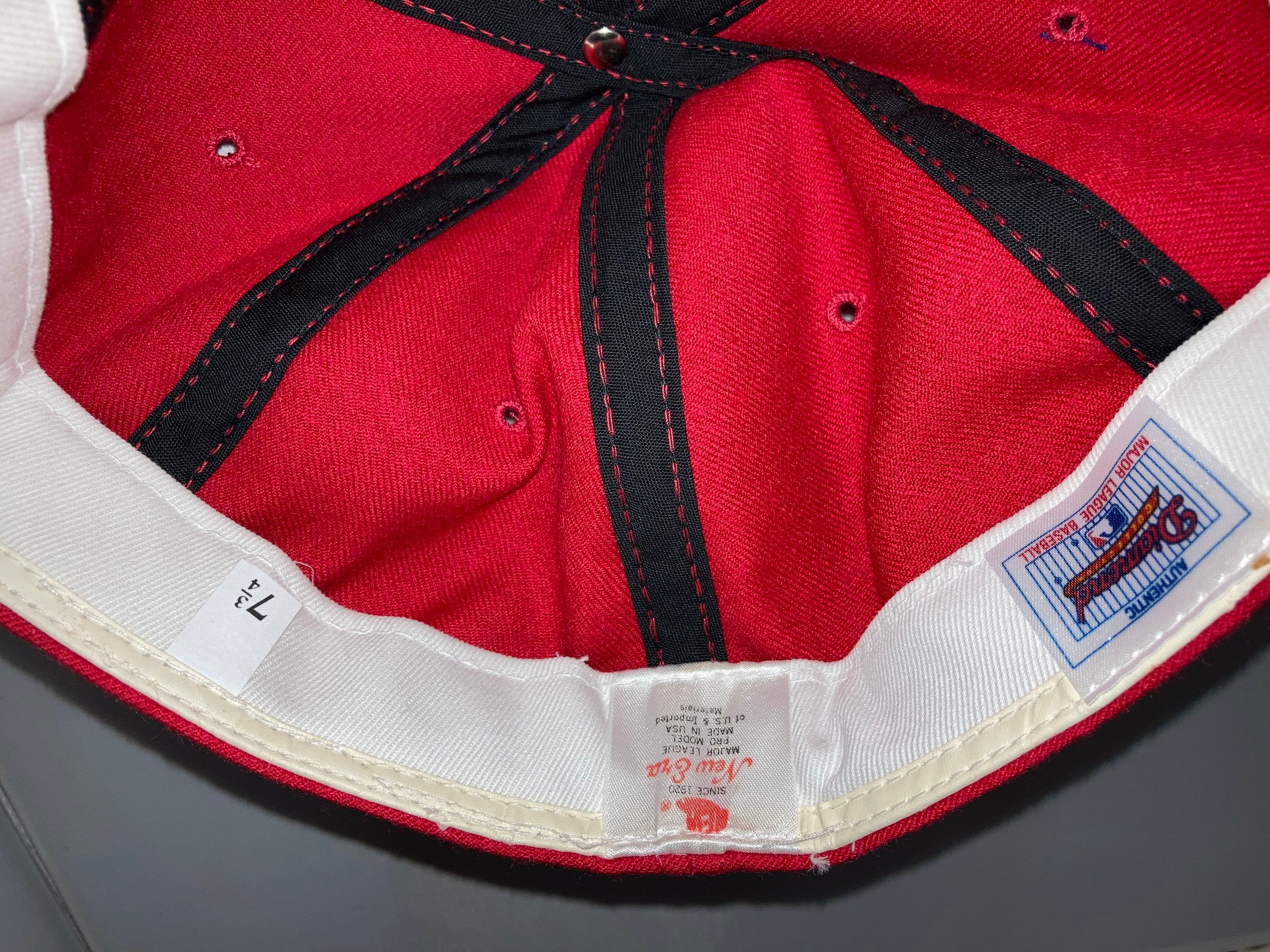 Vintage St. Louis Cardinals Fitted Hat 7 1/2 – Mass Vintage