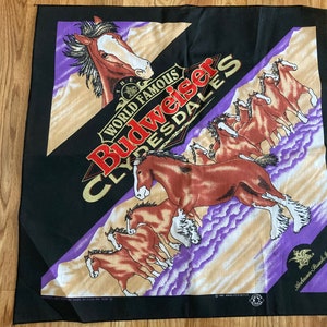 Budweiser handkerchief u.s.a, Men's Fashion, Watches & Accessories