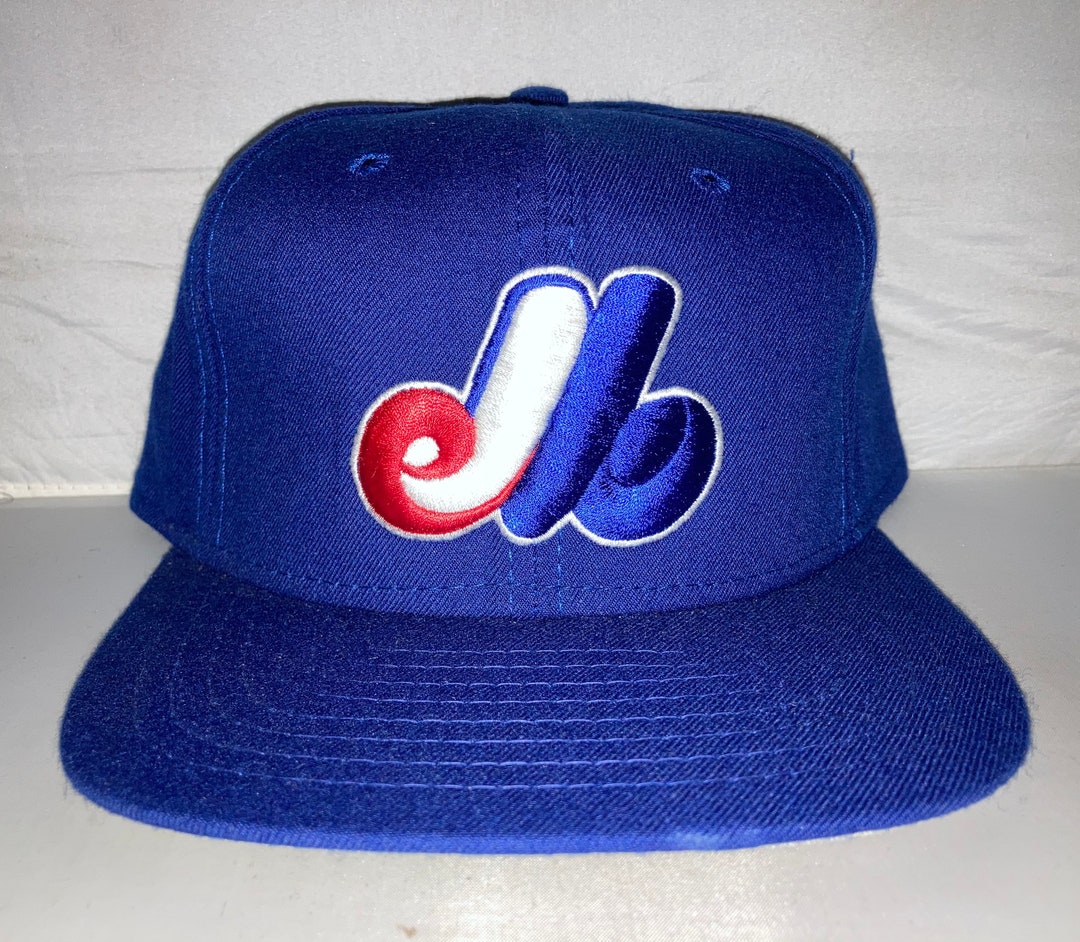 Vintage Montreal Expos New Era Snapback Hat Cap Rare 90s Etsy