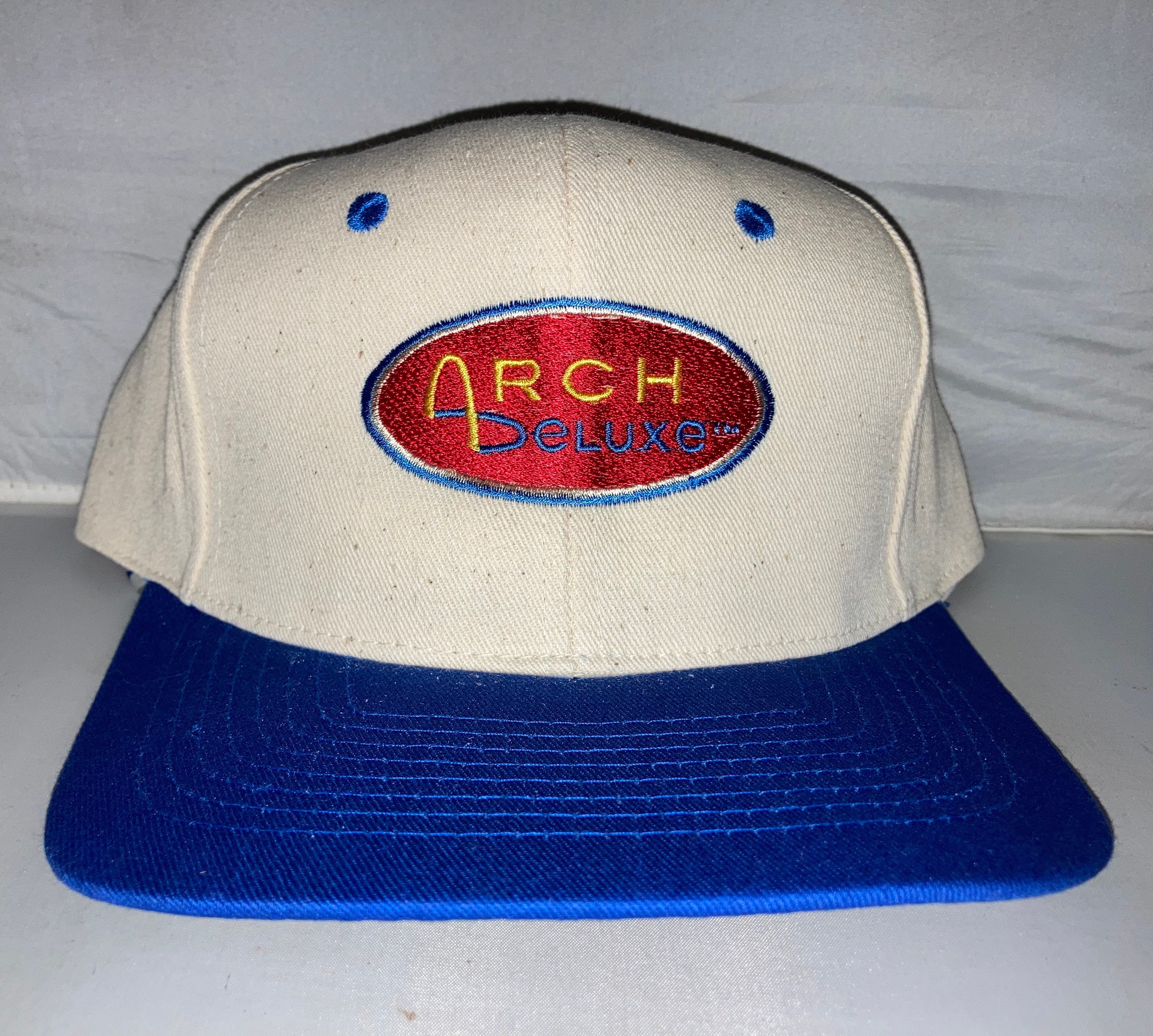 Vintage Mcdonalds Arch Deluxe Snapback 