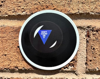 Magic 8 Ball Sticker | Punk Grunge Vinyl Decal