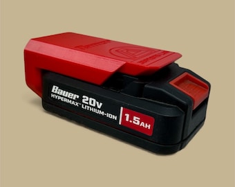 Bauer 20V Batteriehalter - Wandhalterung - Batterielagerung