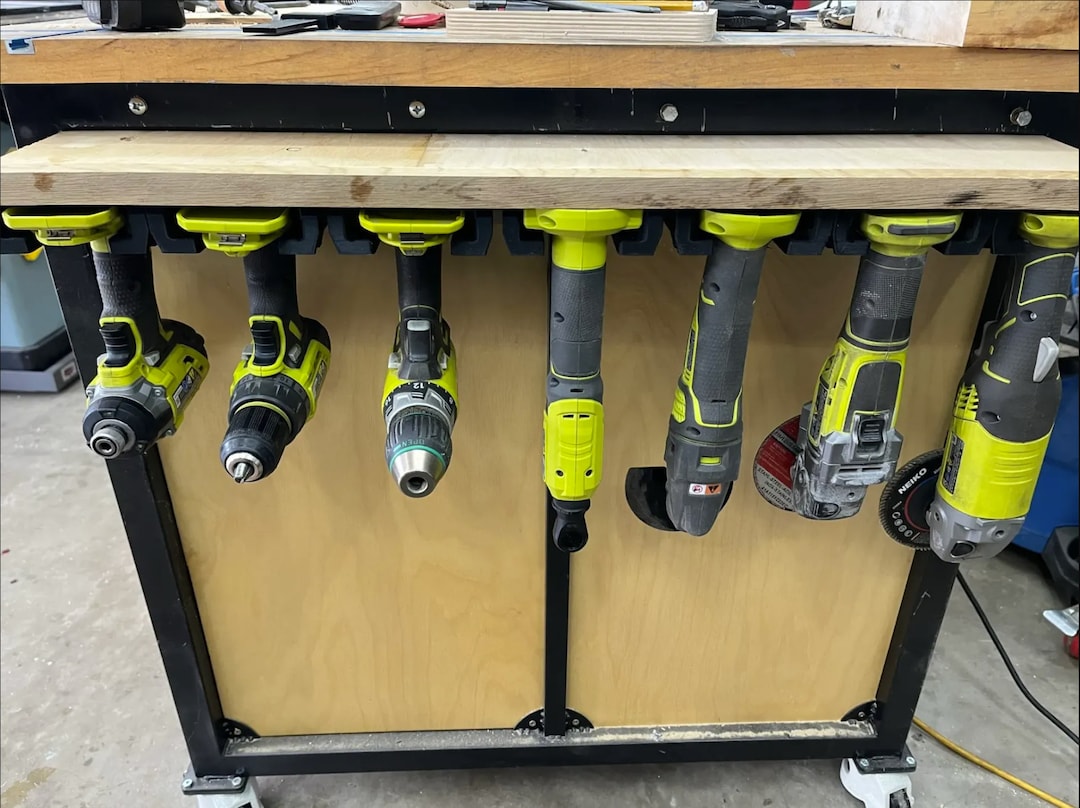 Ryobi 18v Tool Holder Wall Mount Storage Hanger Etsy