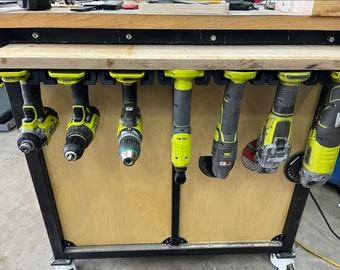 Ryobi 18v Tool Holder Wall Mount Storage Hanger Etsy