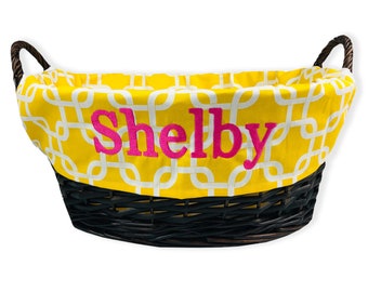 Yellow Link Toy Basket | Modern Toy Basket | Pet Toys | Toy Basket | Dog | Toy Basket | Pet Storage | Black Toy Basket | Kids Toy Basket