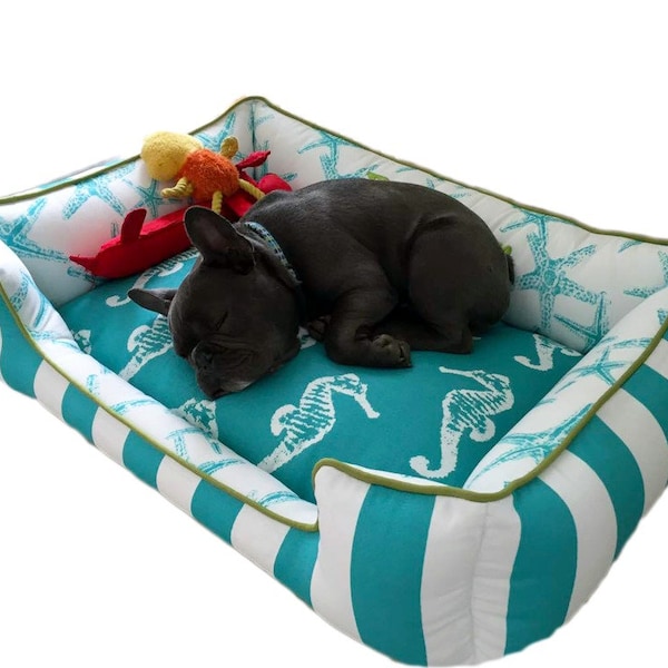Nautical Dog Bed Etsy