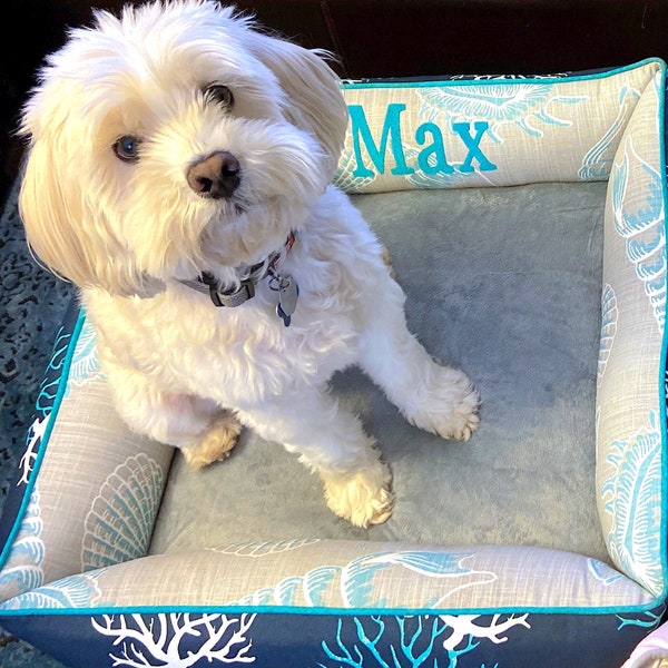 Coastal Dog Bed - Etsy