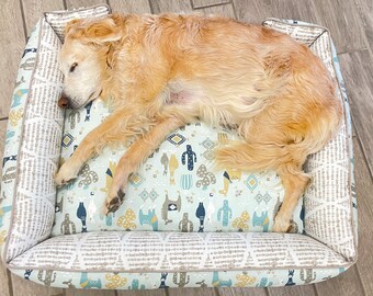 Large Dog Bed XL Golden Retriever Personalized Pet Bed Washable Dog Bed Removable Cover Dog Bed Gift Custom Dog Beds Small Pet Beds Etsy Canada