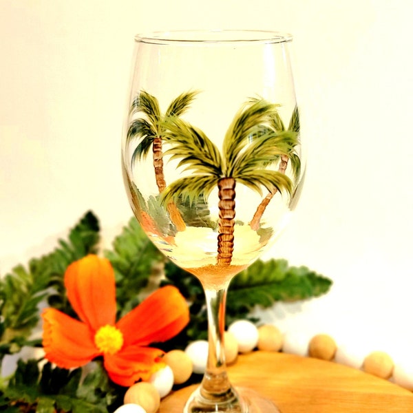 Tree Wine Glass Etsy