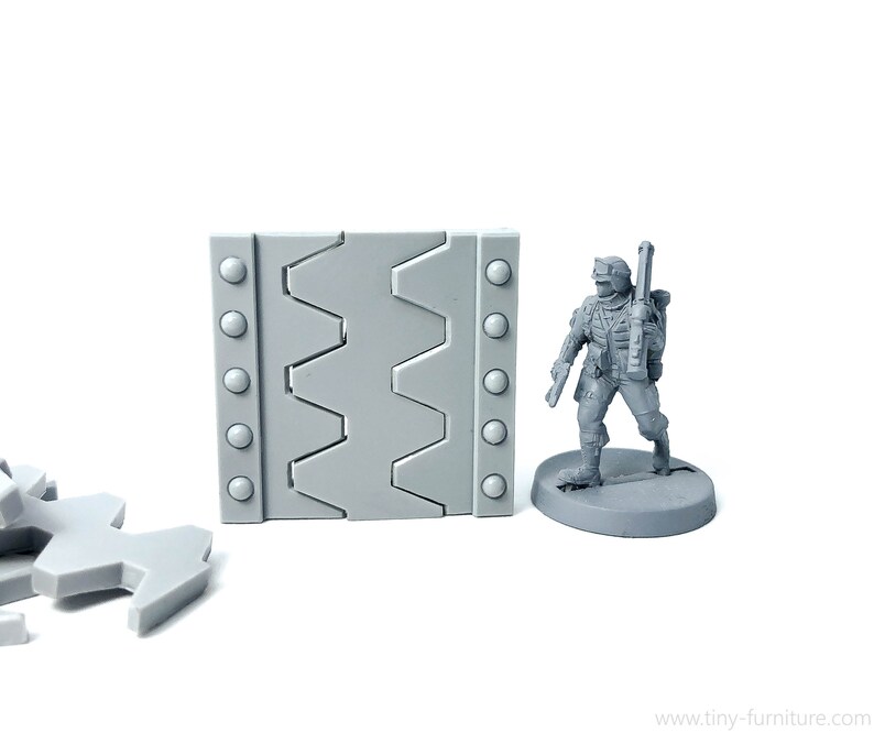 Space Hulk Spaceship hatches #2 Star Wars Miniature tabletop furniture Rebels Assault Warhammer40k