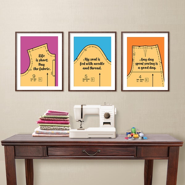 Sewing Room Wall Decor - Etsy