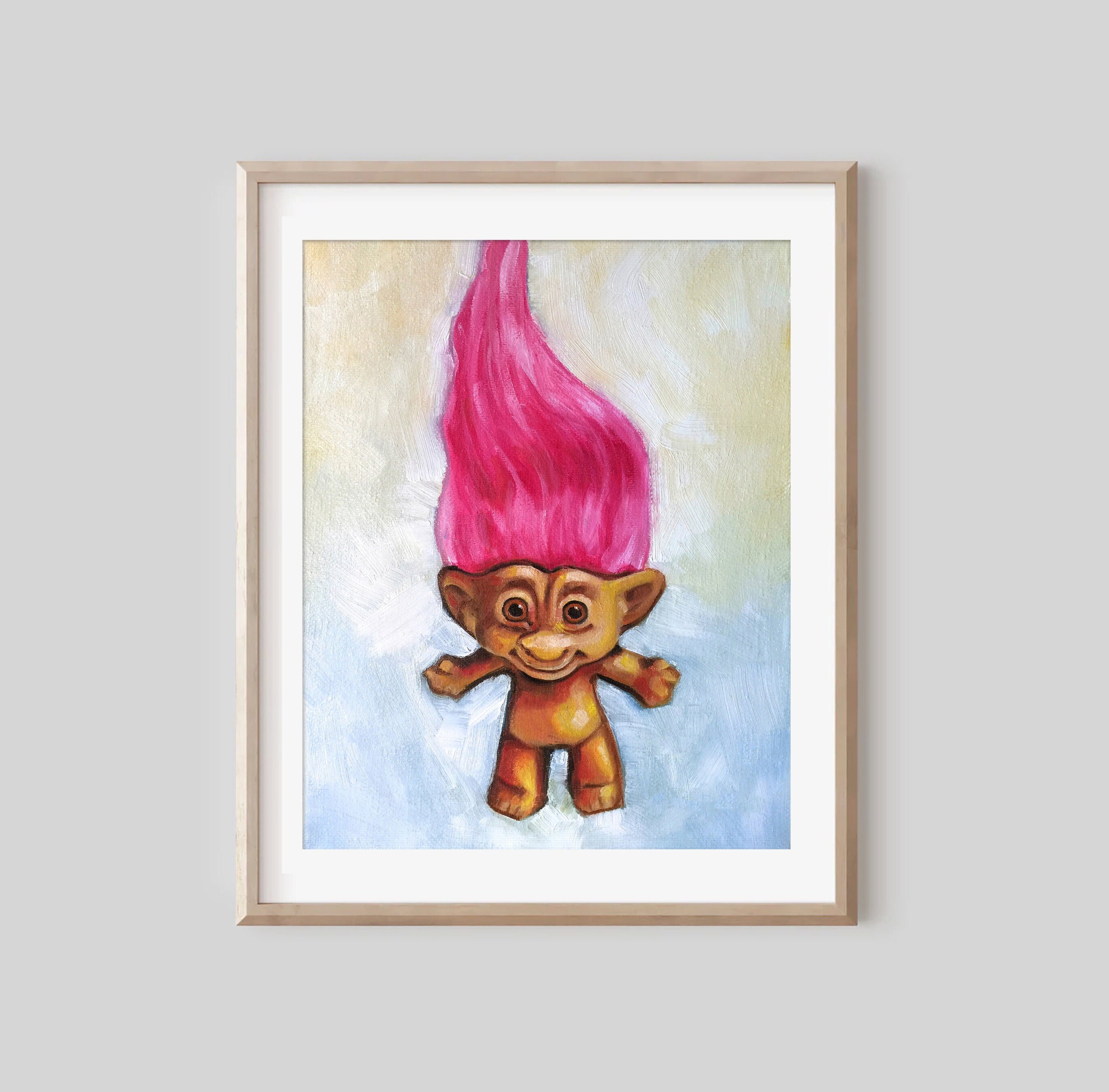 Troll Doll Png Sublimation Design, Hand Drawn Trol Doll Png, Troll Doll Png  Design, Troll Doll Clipart, 90's Troll Png, Digital Download