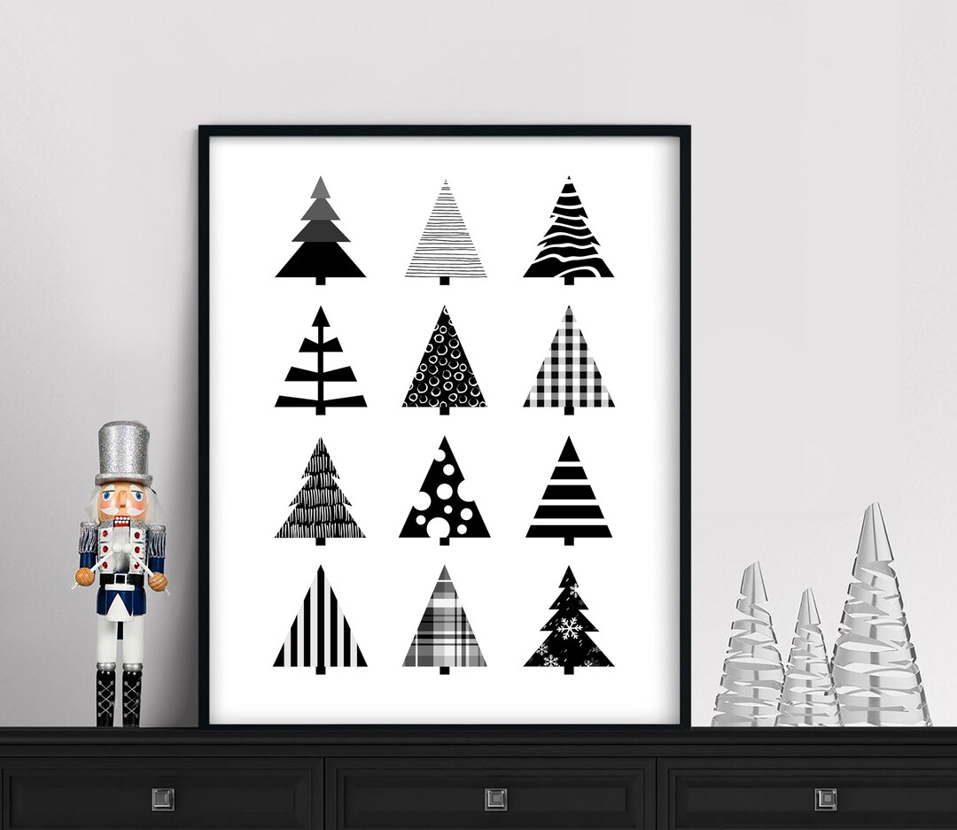 Christmas Tree Art Print Download Scandinavian Christmas Decorations christmas-tree-art-print-download-scandinavian-christmas-decorations