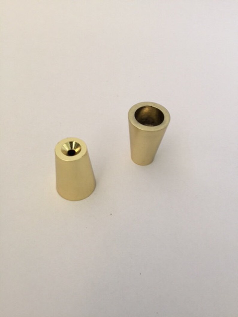 Round Furniture leg tip Aluminum sabot ferrule end cap Etsy