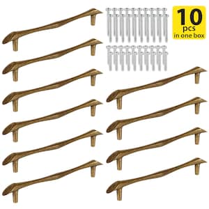 Antique Brass Cabinet Pulls (10pcs), European Style, 8 inch