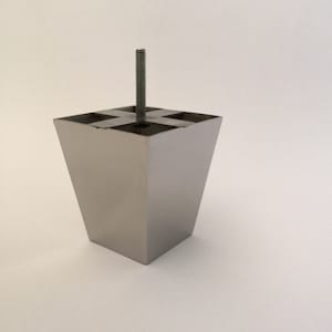 Square Furniture leg, tapered leg, Tapered sofa leg, loveseat leg, replacement feet, sofa leg