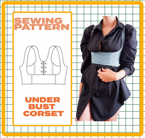 Looking to make this style of under bust corset belt/stays - any tips on  patterns? : r/sewing