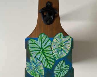 Hand Painted Bottle Caddy